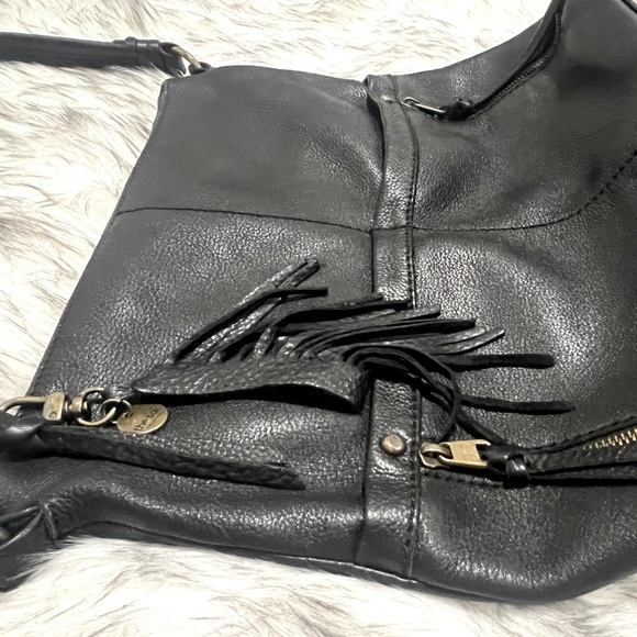 Bags The Sak Leather Suri Zip Top Bucket Bag Poshmark